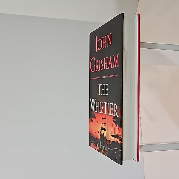John Grisham THE WHISTLER Doubleday  2016  First Edition Hard Cover Book Pre-own - Picture 8 of 17